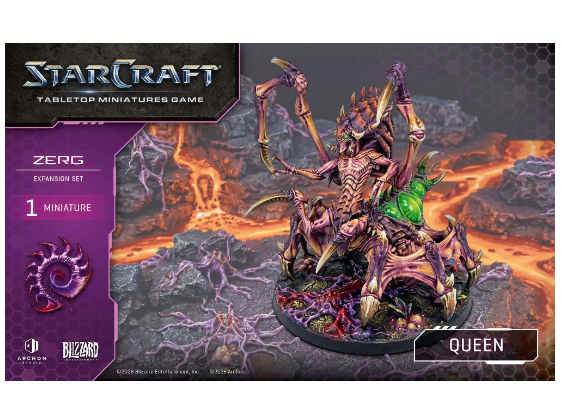 StarCraft Tabletop Miniatures Game Zerg - Queen Miniature Set
