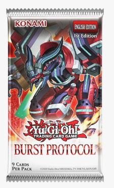 Yu-Gi-Oh! Burst Protocol booster pack First Edition