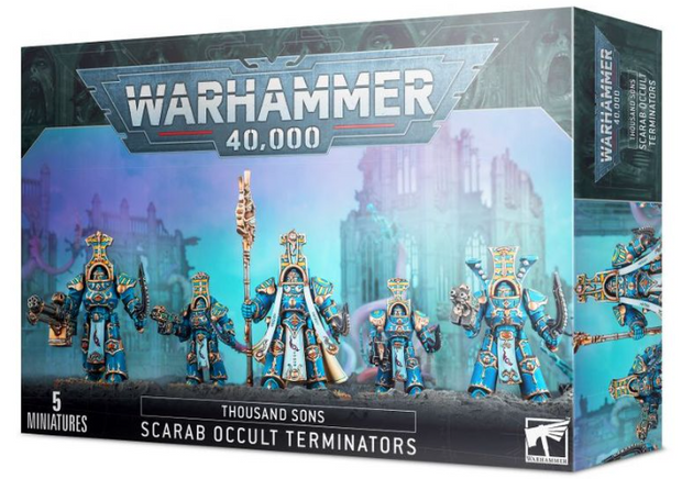 Warhammer 40k: Scarab Occult Terminators