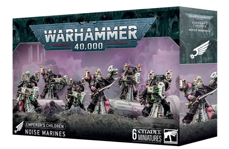 Warhammer 40k: Emperor's Children Noise Marines