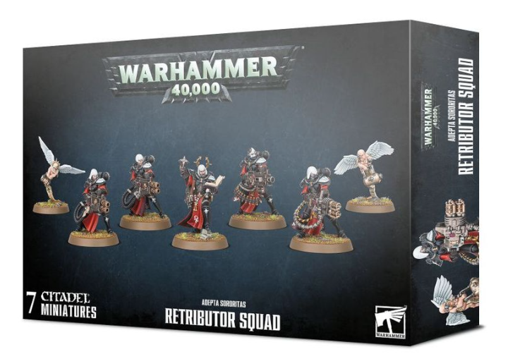 Warhammer 40k: Adepta Sororitas Retributor Squad