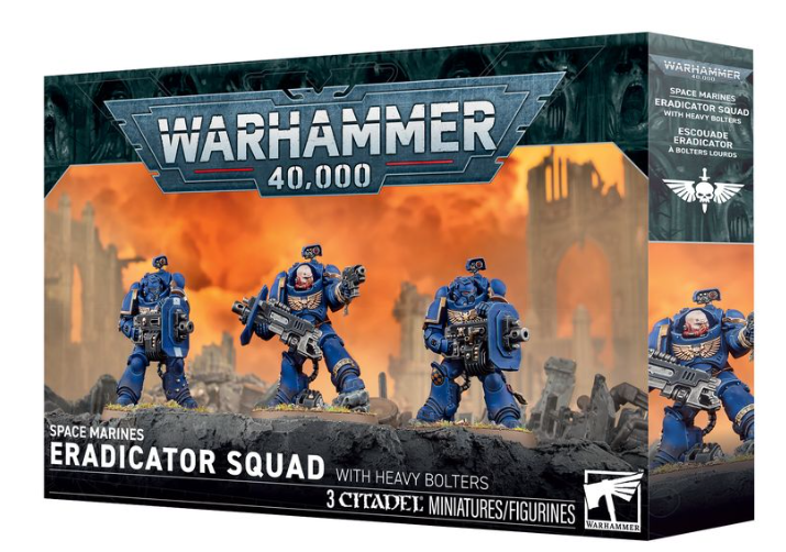 Warhammer 40k: Space Marines Eradicator Squad