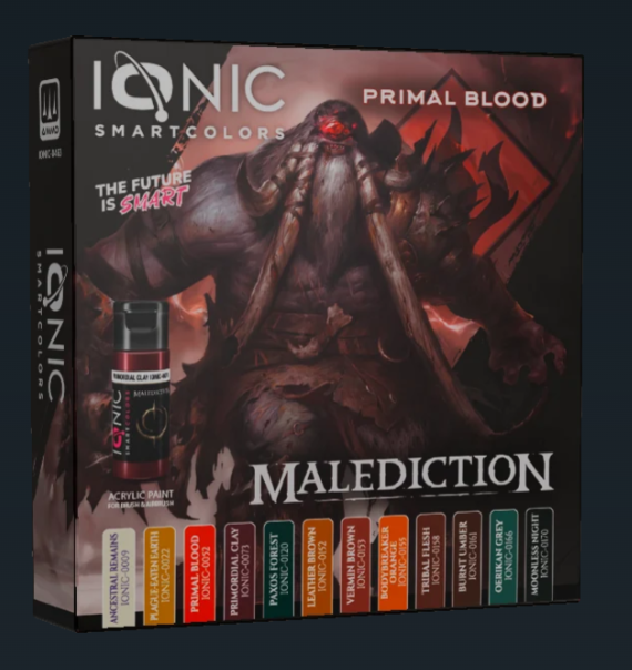 Malediction: Primal Blood Paint set