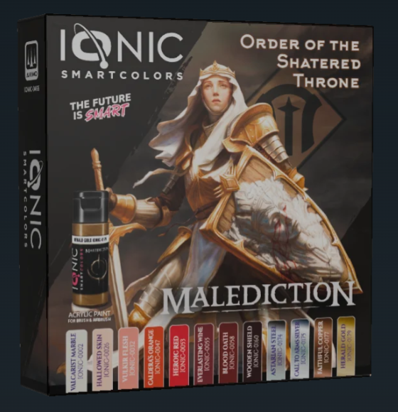 Malediction: Order of the Shattered Throne Paint Set