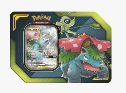 TAG TEAM Tin [Celebi & Venusaur GX] - SM - Team Up (SM9)