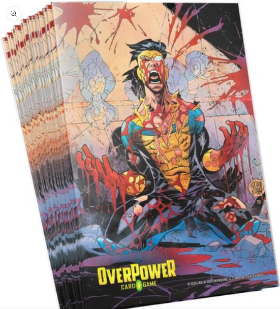 OverPower CCG: Skybound 100 pack Sleeves INVINCIBLE