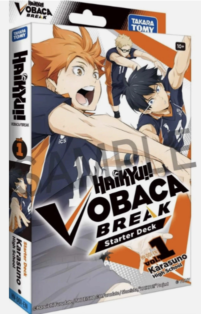 Haikyu!! Vobaca!! BREAK Starter Decks