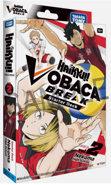 Haikyu!! Vobaca!! BREAK Starter Decks