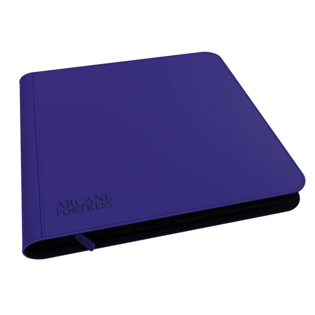 ARCANE FORTRESS: SOLID COLOR 12-POCKET ZIPPER BINDER