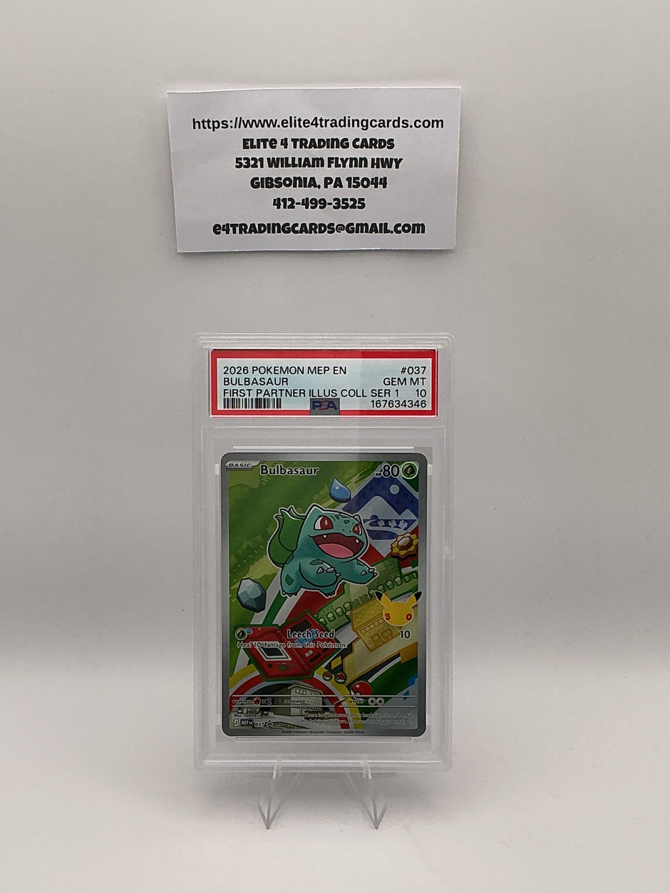 Bulbasaur #37 Pokemon Promo (PSA 10)