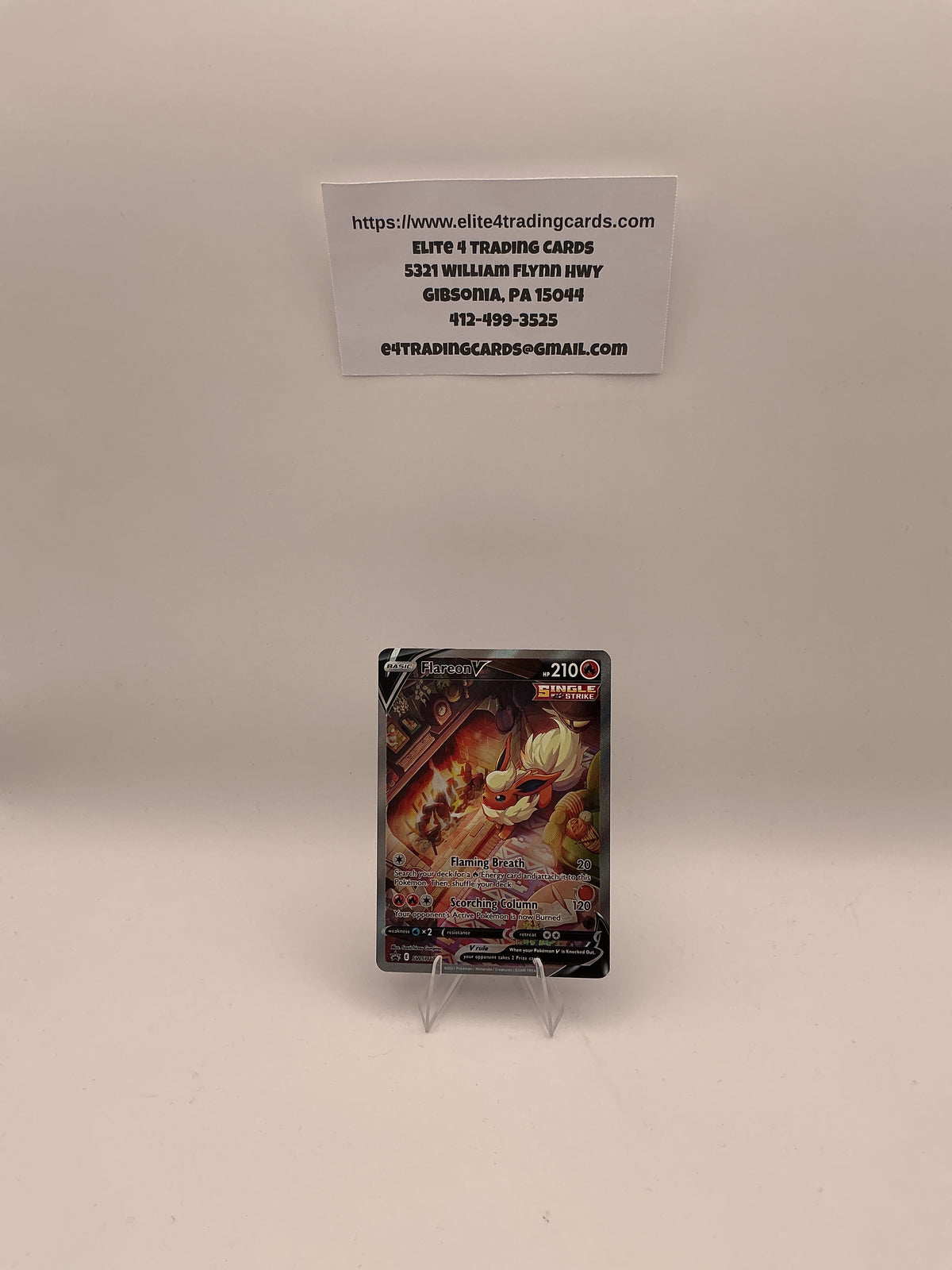 Flareon V - SWSH179 - SWSH: Sword & Shield Promo Cards (SWSD)