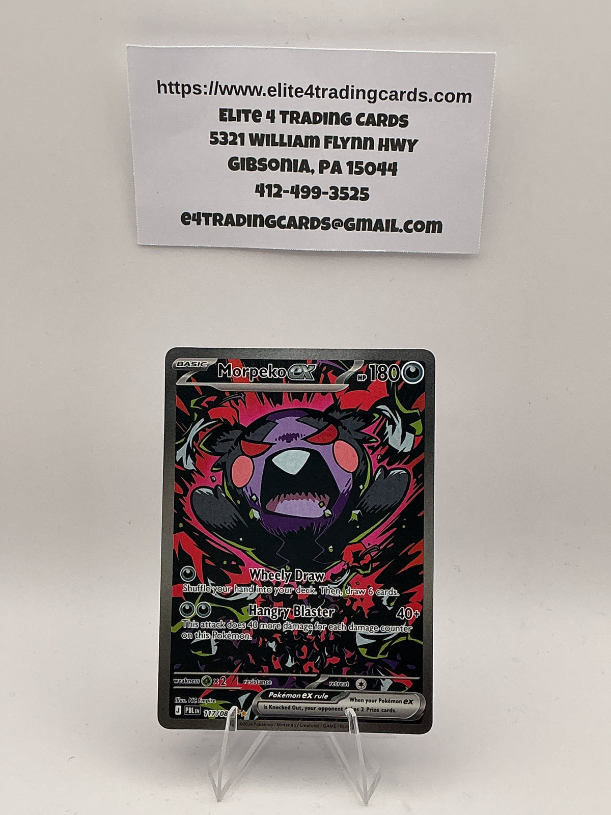 Morpeko ex - 117/084 - ME05: Pitch Black (PBL)