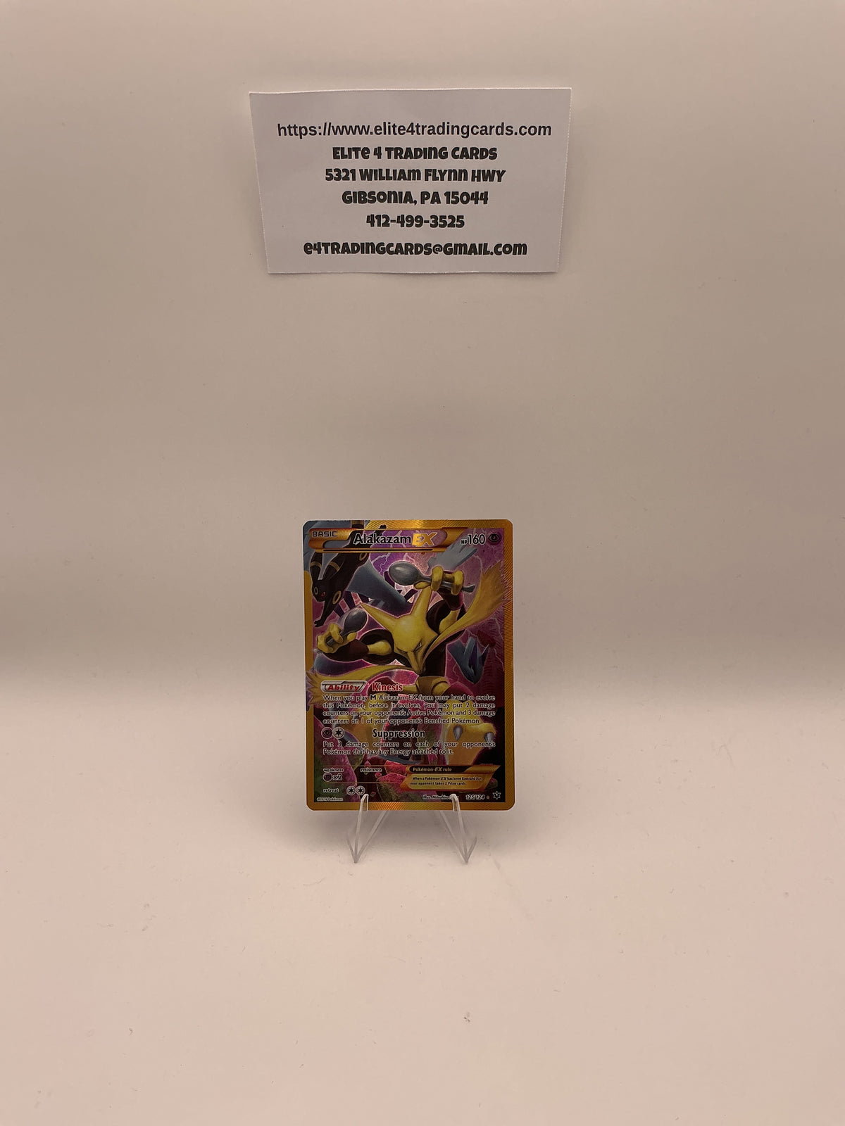 Alakazam EX (Secret) - XY - Fates Collide (FCO) (MP+)