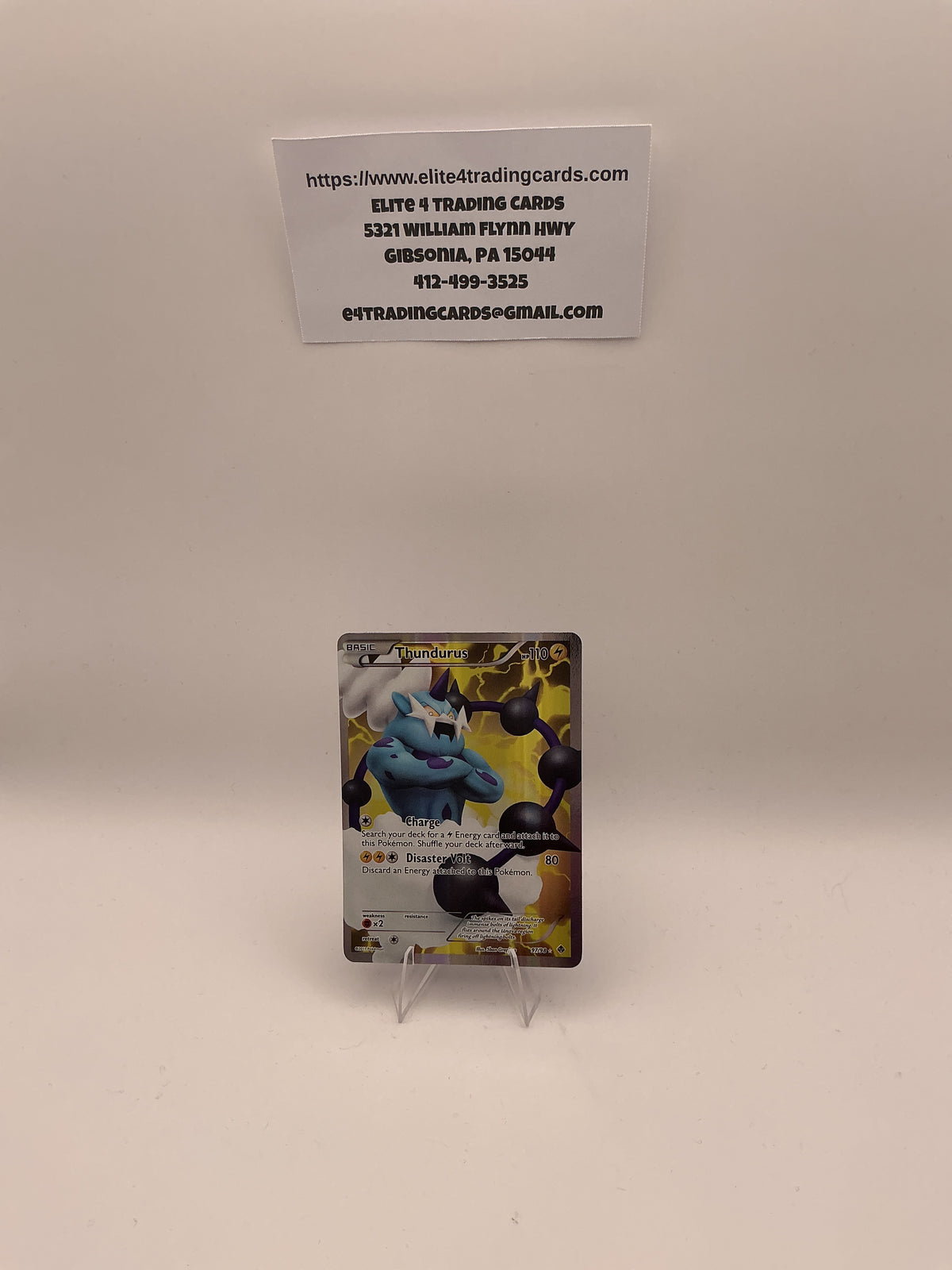 Thundurus (97 Full Art) - Emerging Powers (EPO)