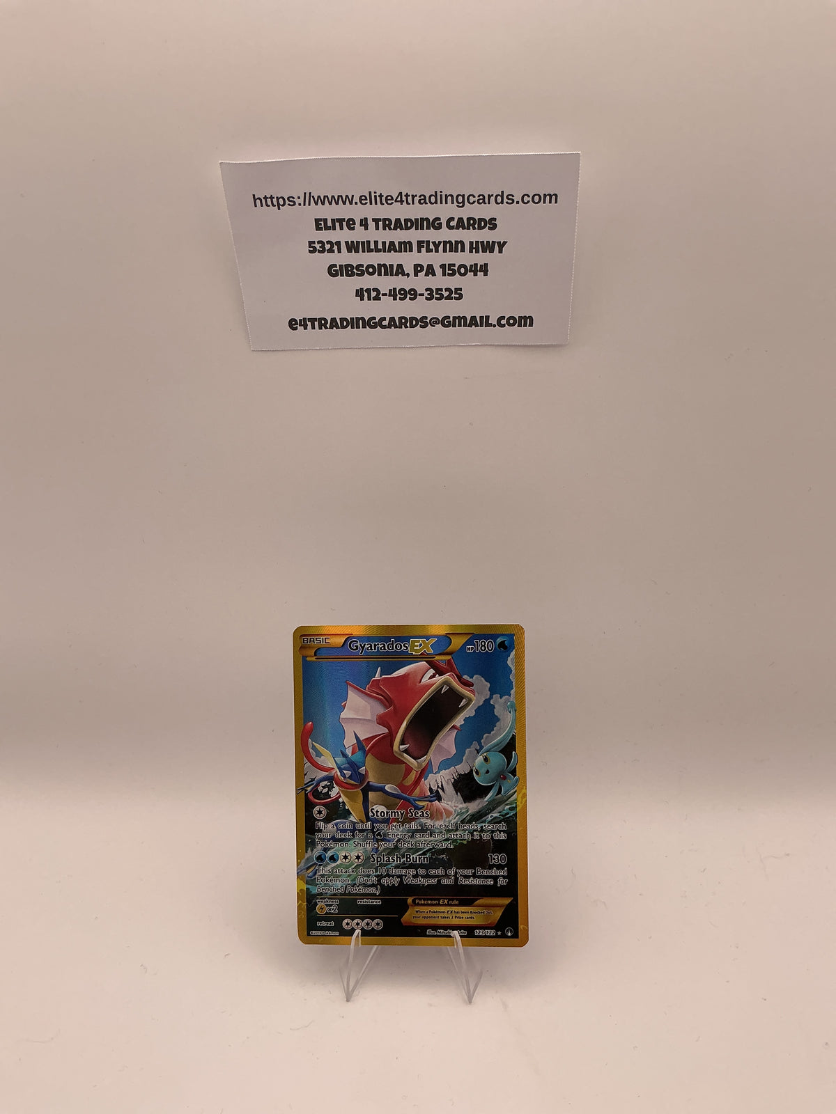Gyarados EX (Secret) - XY - BREAKpoint (BKP) (LP)