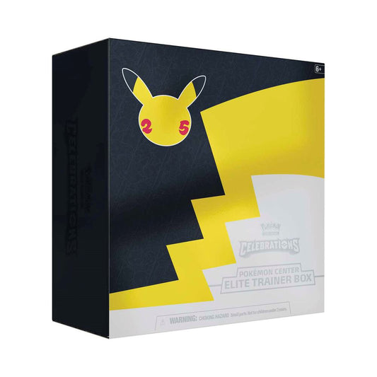 Celebrations Pokemon Center Elite Trainer Box (Exclusive) - Celebrations (Small tear in Plastic)