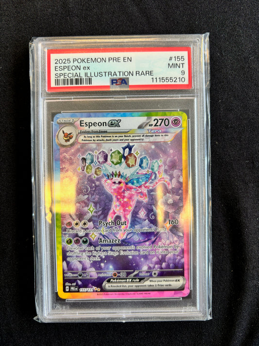 Espeon ex SIR PSA 9