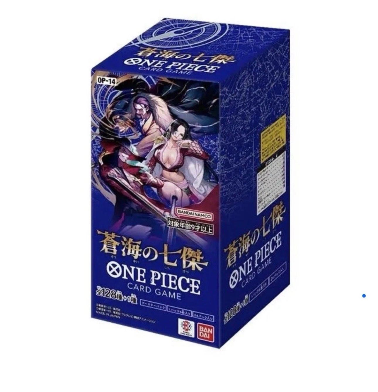 [JAPANESE] The Azure Sea's Seven OP-14 Booster Box Sealed One Piece