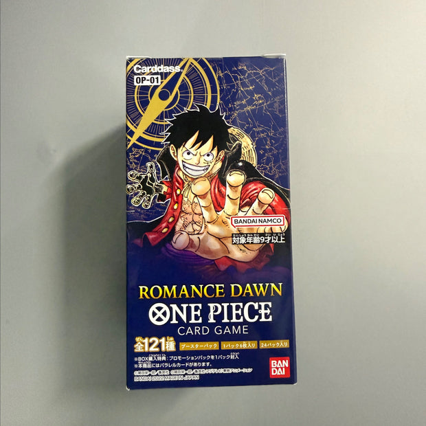 One Piece Card Game OP01 Romance Dawn Booster Box Japanese Sealed