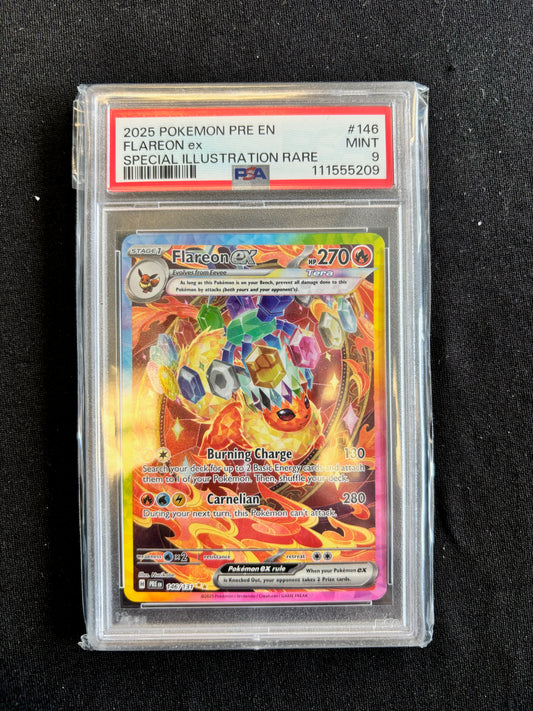 Flareon ex SIR PSA 9