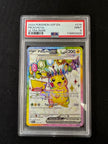 Pikachu ex #219 Pokemon Surging Sparks  PSA 9