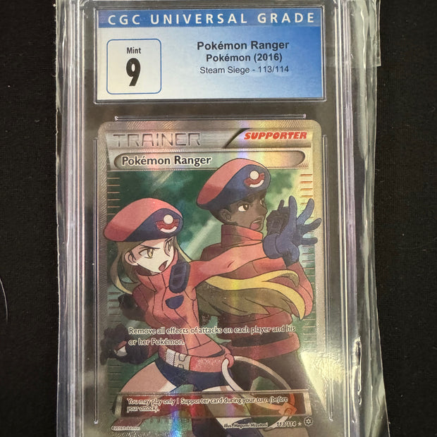 Pokemon Ranger #113 Pokemon Steam Siege CGC 9