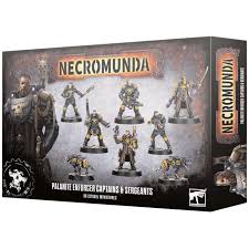 Necromunda: Palanite Enforcer Captains and Sergeants