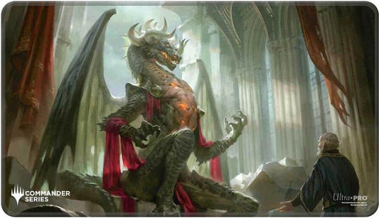 Commander Series Black-Stitched Playmat for Magic: The Gathering