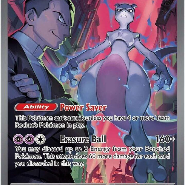 Team Rocket's Mewtwo ex - 231/182 - SV10: Destined Rivals