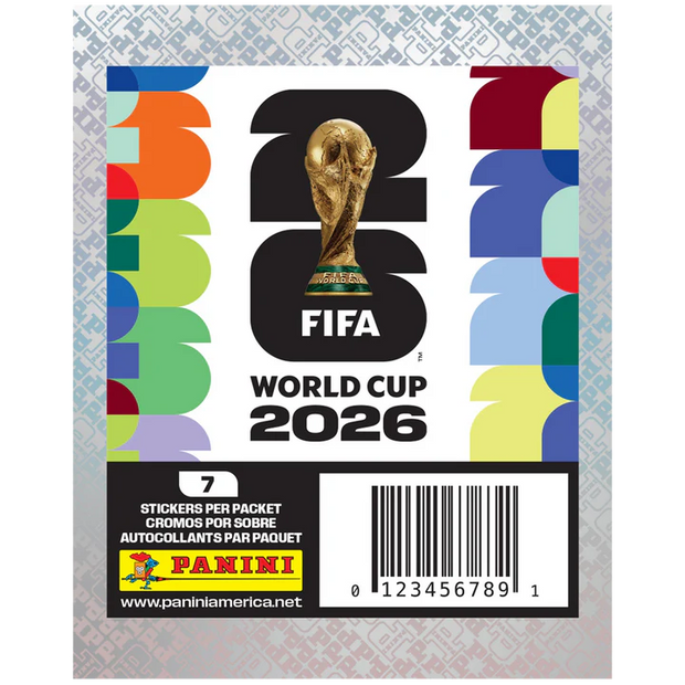 Panini FIFA World Cup 2026™ Official Sticker Pack - 7 Stickers
