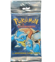 Base Set Unlimited Long Crimp Booster Pack (Blastoise)