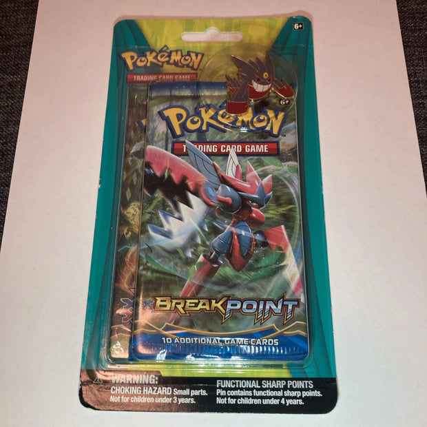 Pokémon Breakpoint & Fates Collide 2 Pack Blister Gengar Pin New Sealed