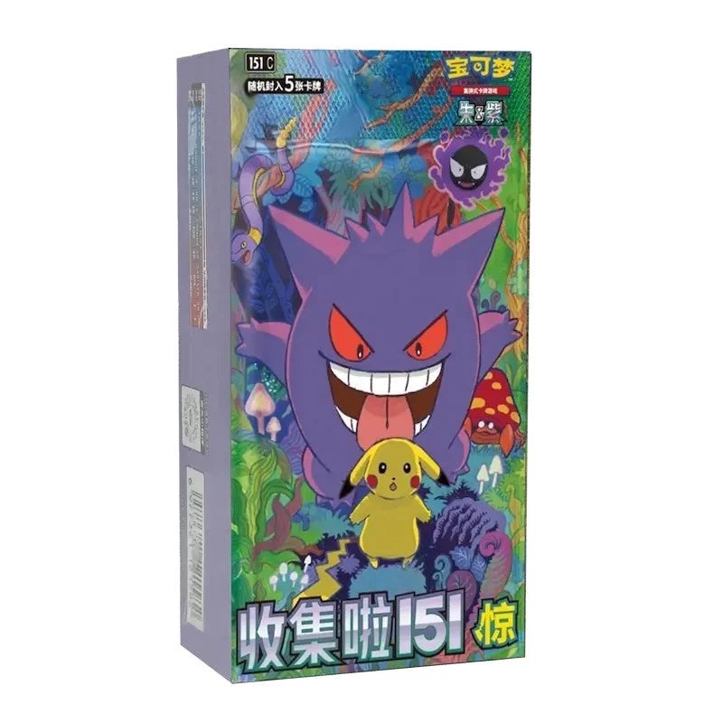 2025 Pokemon TCG Chinese Collect 151C Surprise Slim Booster Box Sealed Box