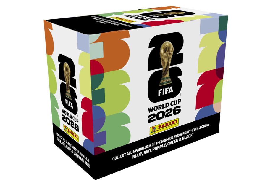 FIFA World Cup 2026 PANINI Stickers 25 count sticker pack box Sealed