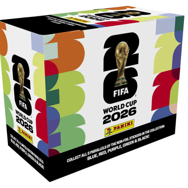 FIFA World Cup 2026 PANINI Stickers 25 count sticker pack box Sealed