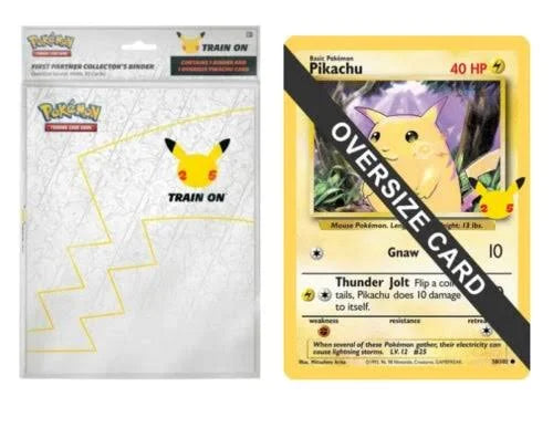 Pokemon TCG 25th Anniversary First Partner Collectors Binder