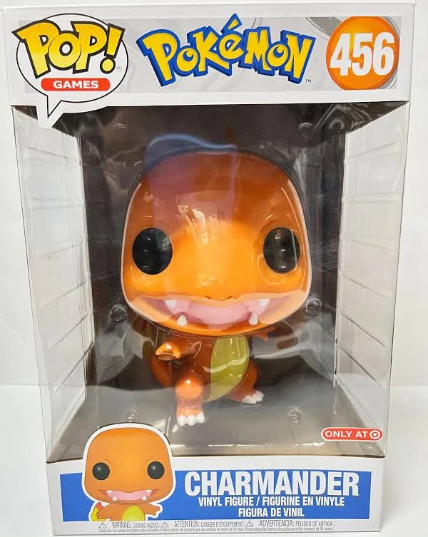 Funco Pop 10 Inch Pokemon Charmander