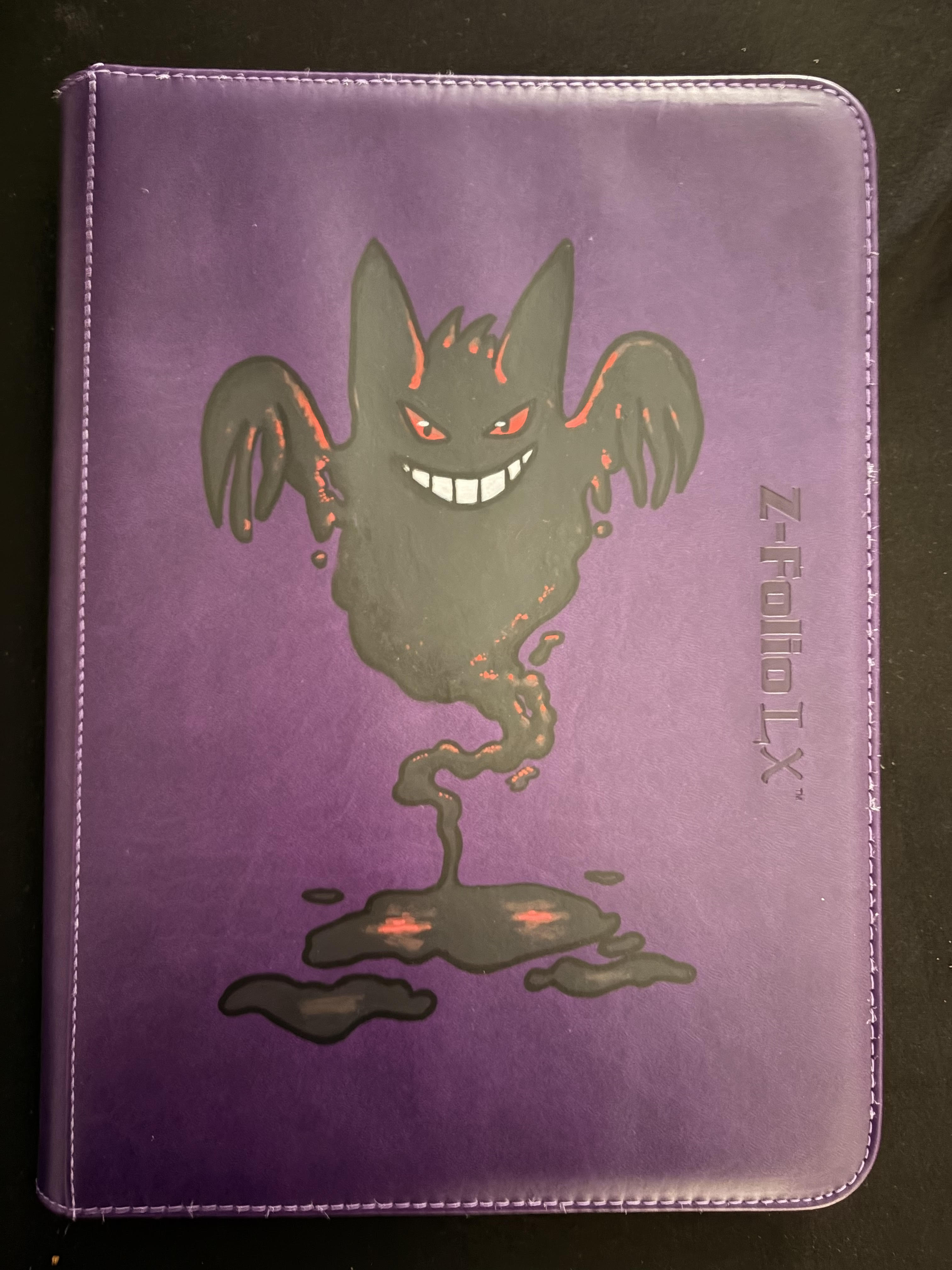 Z-Folio 9-Pocket Album - Purple (Custom Gengar Art)