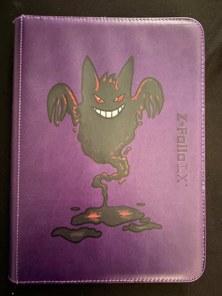 Z-Folio 9-Pocket Album - Purple (Custom Gengar Art)
