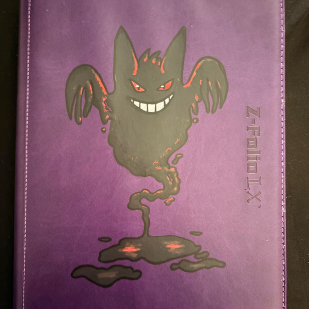 Z-Folio 9-Pocket Album - Purple (Custom Gengar Art)