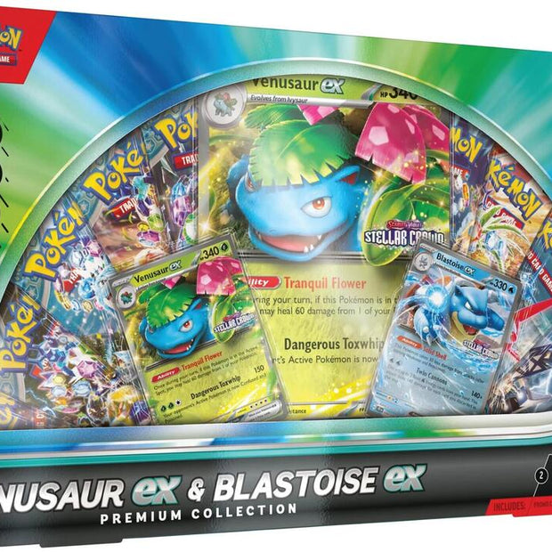 Venusaur ex & Blastoise ex Premium Collection - Miscellaneous Cards & Products